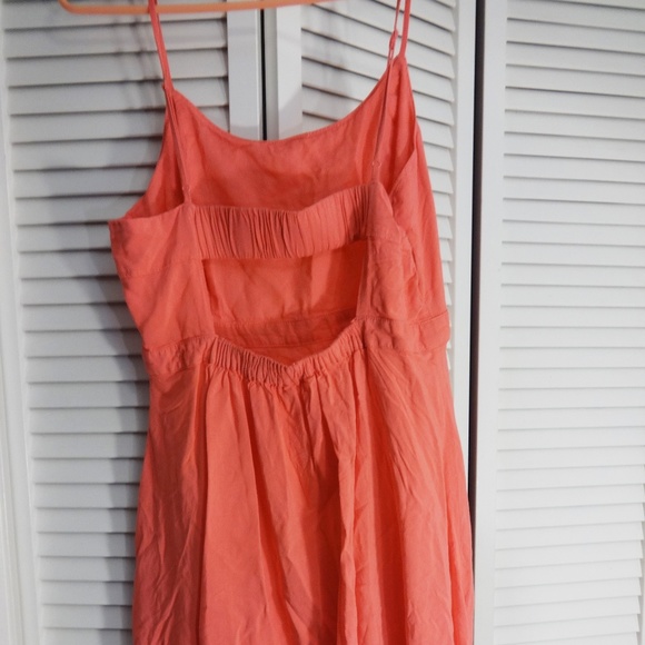 AMERICAN EAGLE Women's Orange Summer Dress Medium - Picture 4 of 6